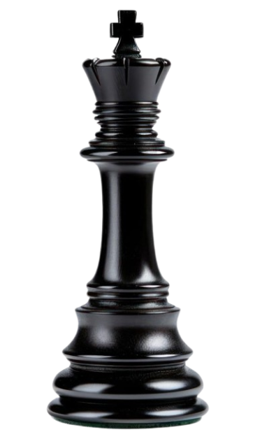 Chess King Silhouette